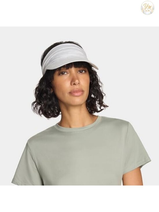 Unisex Stretchy Cooling Visor UPF 50 No Slip Band
